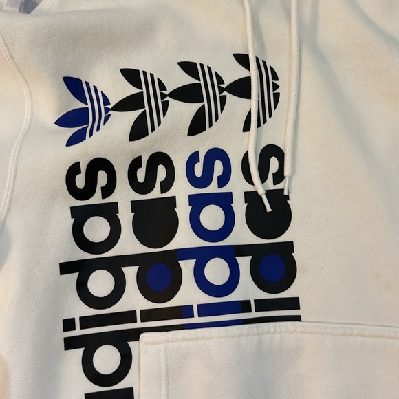 Adidas Hoodie white size small - Picture 4 of 4